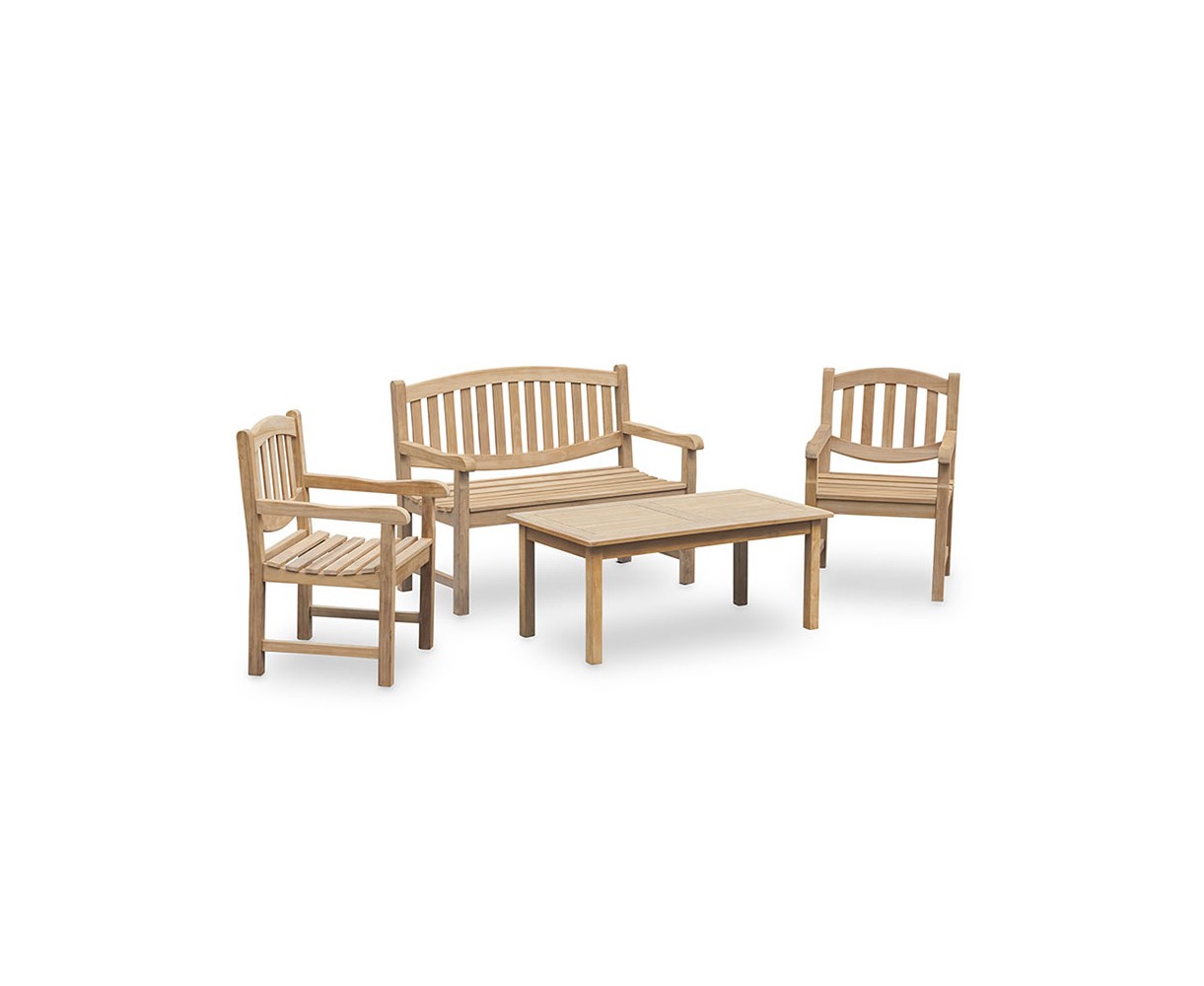 Hilgrove Coffee Table and Ascot 1.2m Seating Set