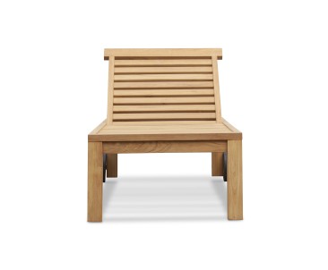 Brompton Sun Lounger, Reclining, Teak