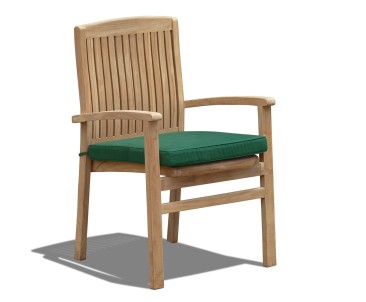 Bali Teak Garden Stackable Chair