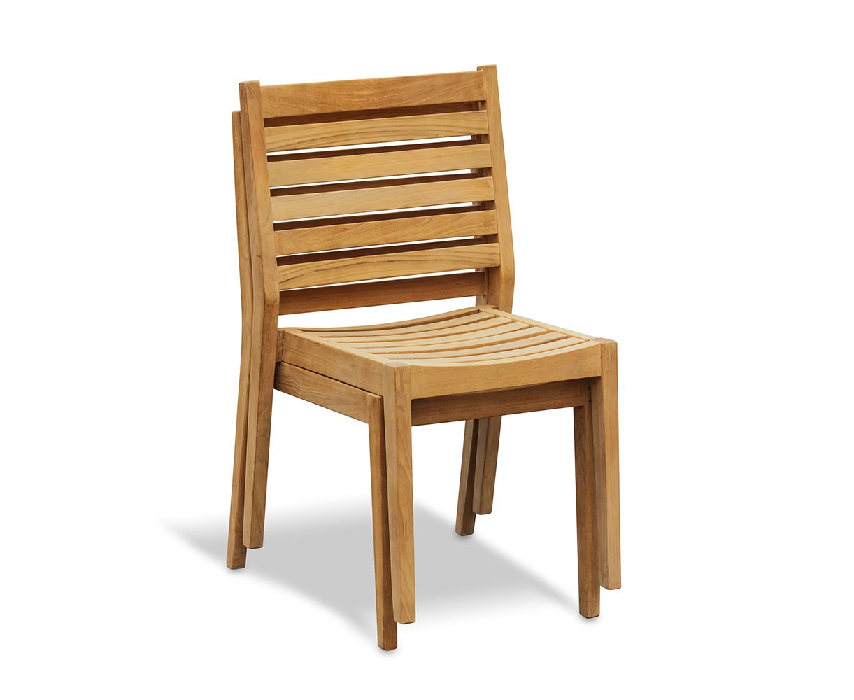 Vero Stackable Teak Garden Chair