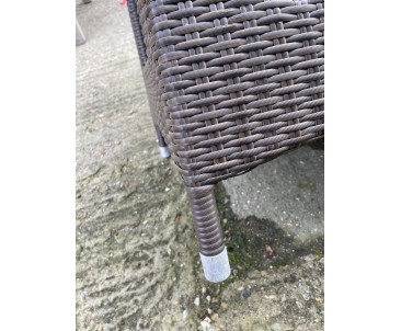 Riviera Rattan 1.6m Rectangular Dining Table - Used: Good