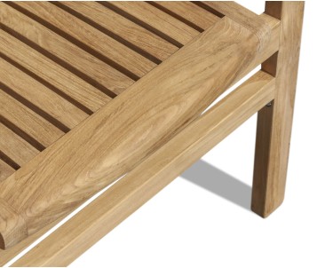 Bali Teak Garden Stackable Chair