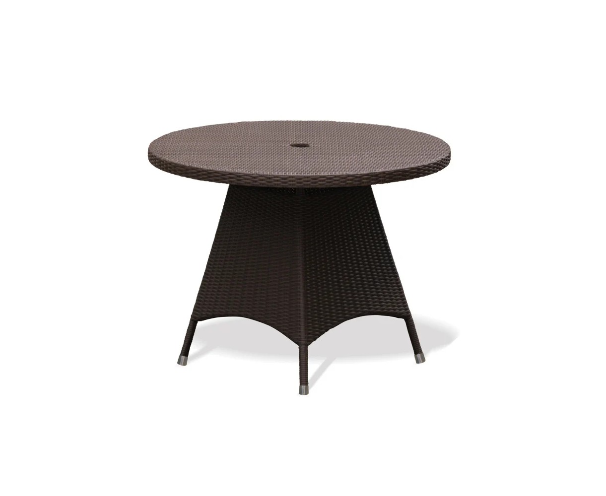 Riviera 1m Flat Weave Round Table - NEW: End of Line