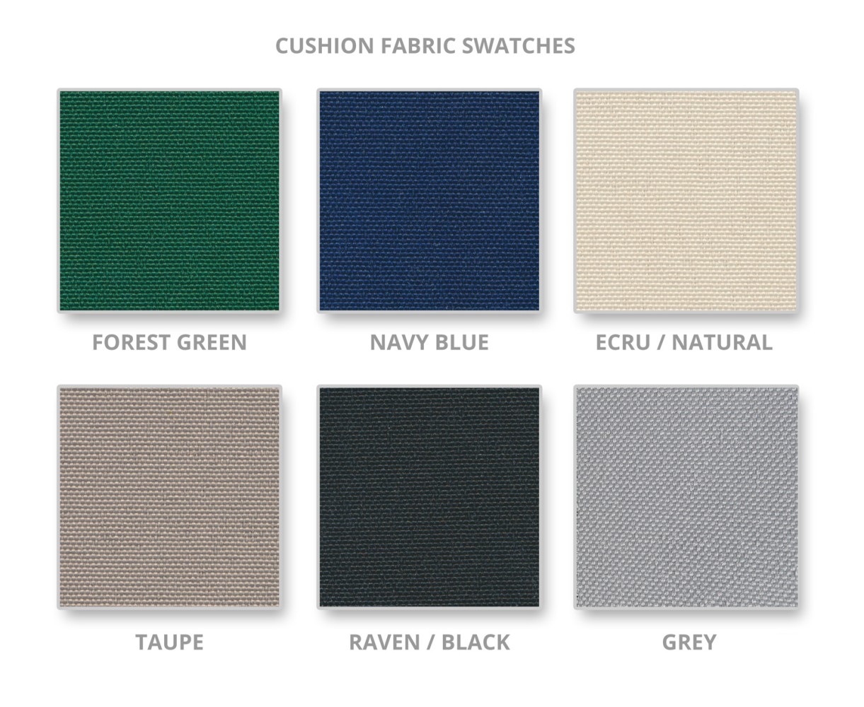 Cushions for folding director chair