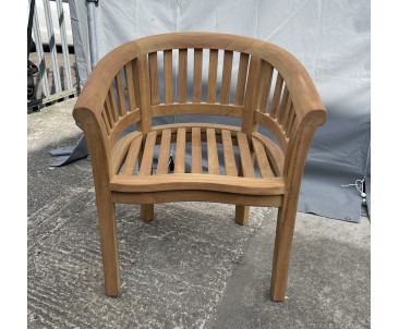 Contemporary Teak Garden Chair - Used: Good