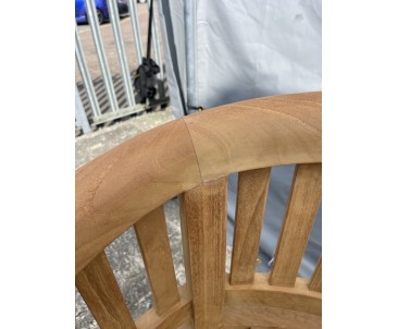 Contemporary Teak Garden Chair - Used: Good
