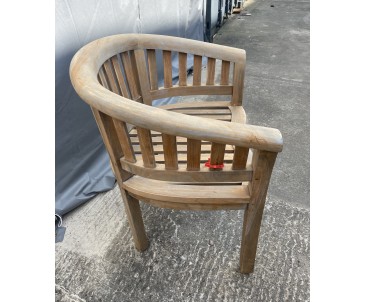 Contemporary Teak Garden Chair - Used: Acceptable
