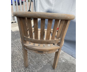 Contemporary Teak Garden Chair - Used: Acceptable