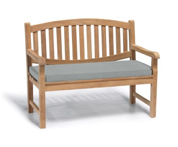 Ascot Teak 2 Seater Garden Bench | Small Garden Seat