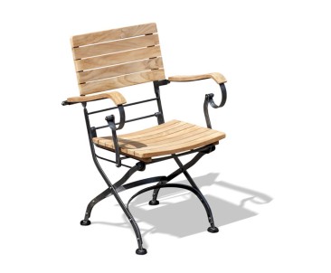 Bistro 1.8m Table, 2 Armchairs and 4 Side Chairs, Raven Black