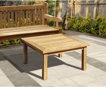 Balmoral Square Teak 90cm Coffee Table