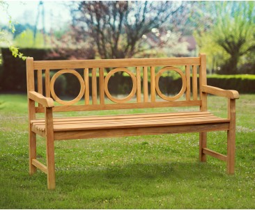 Albemarle Decorative Outdoor Bench - 1.5m