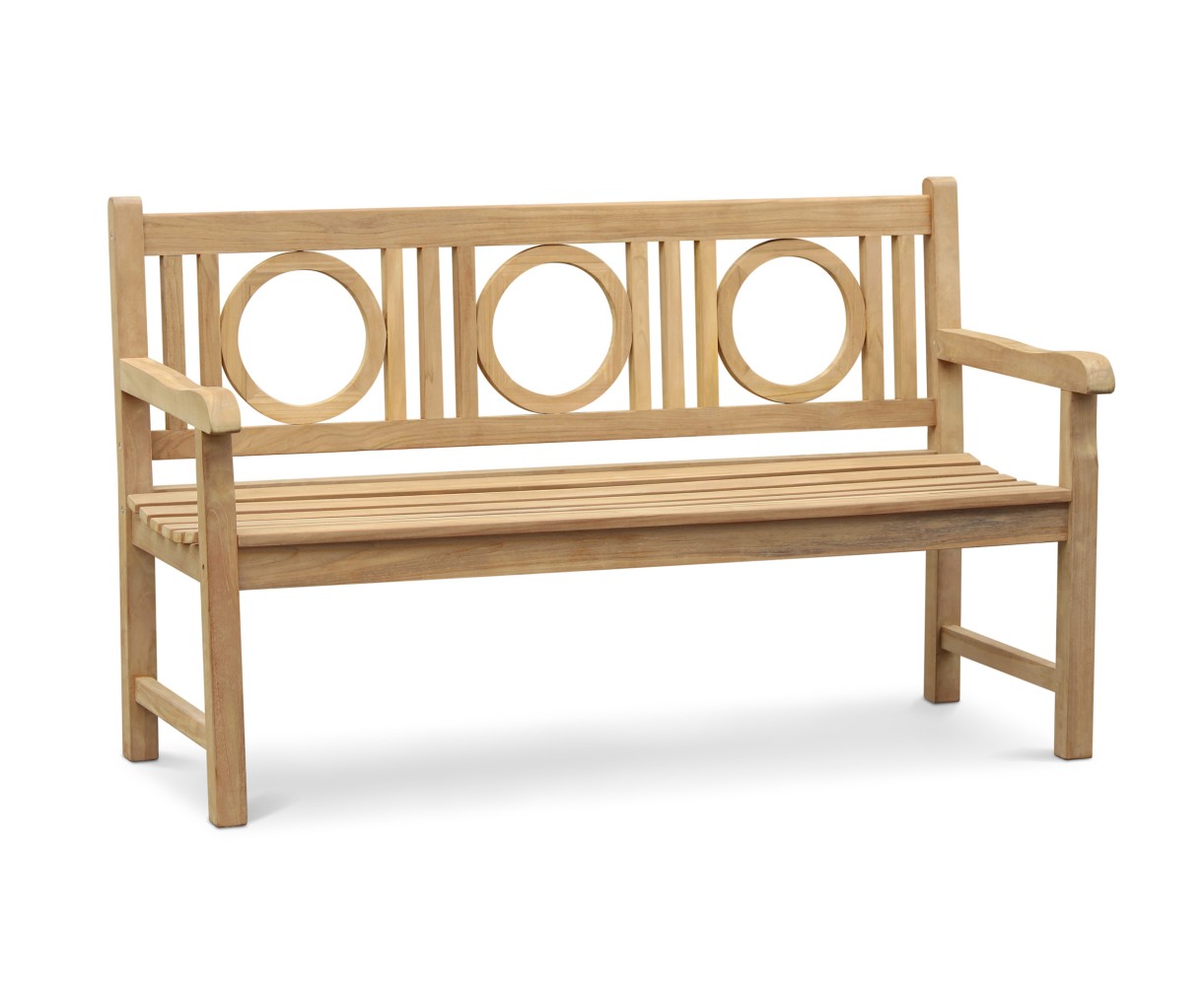 Albemarle Decorative Outdoor Bench - 1.5m