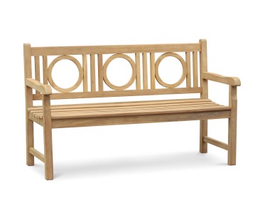 Albemarle Decorative Outdoor Bench - 1.5m