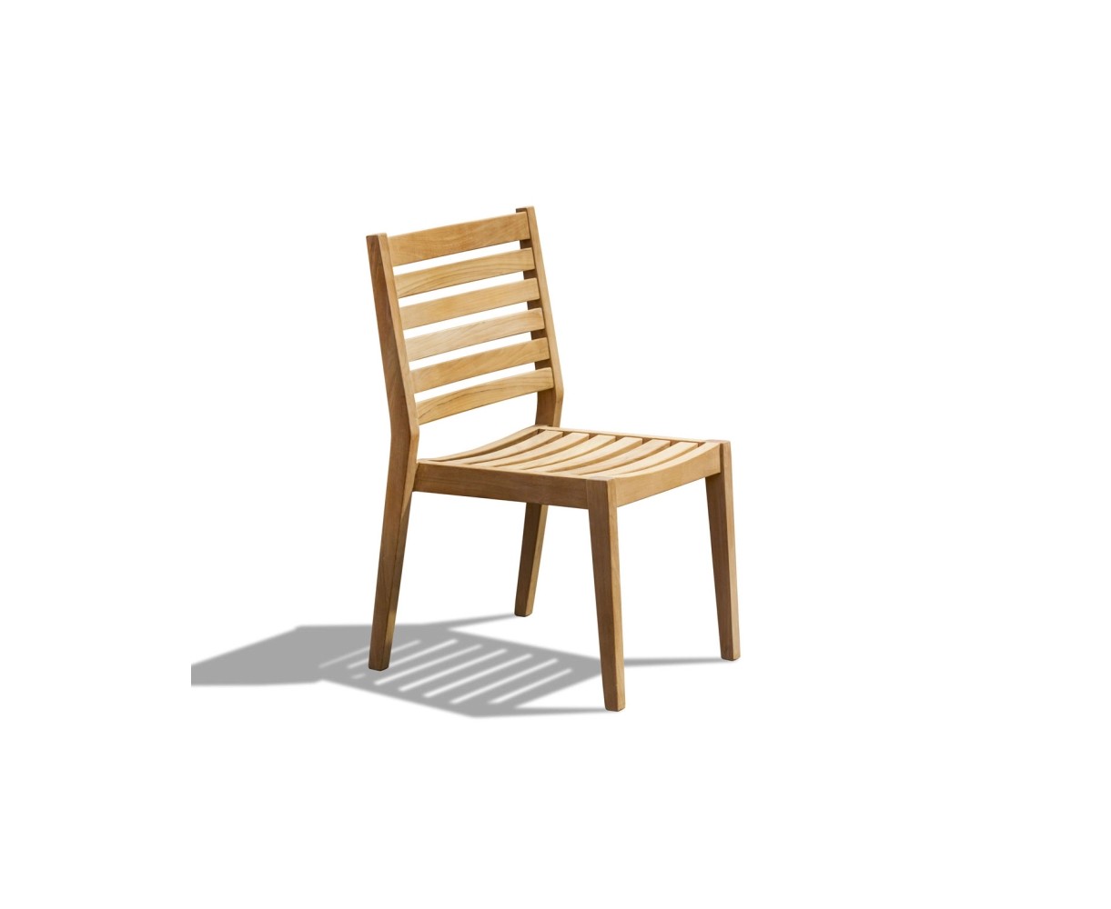 Canfield Square 80cm Table and 2 Vero Stacking Chairs Set