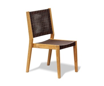 Sora Woven Stacking Chair