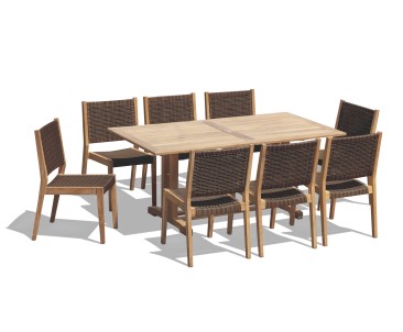 Belgrave 180cm Table and 8 Sora Chairs Set