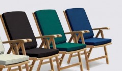 Garden Cushions Outdoor Furniture, Outdoor Reclining Patio Chair Cushions Set Of 6