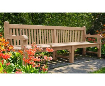 Chunky Garden Benches | Hardwood Garden Seats