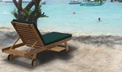 Garden Deck Chairs | Teak Sun Loungers | Teak Steamer Chairs