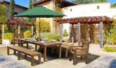 Patio Dining Sets | Wooden Patio Table and Chairs Sets