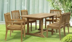 policy auxiliary good looking 6 Seater Dining Table and Chairs - Corido