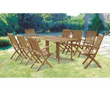 8 Seater Dining Table and Chairs