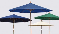 Wooden Parasols | Wooden Garden Parasols