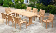 Cadogan Outdoor Dining Sets | Pedestal Dining Table & Chairs