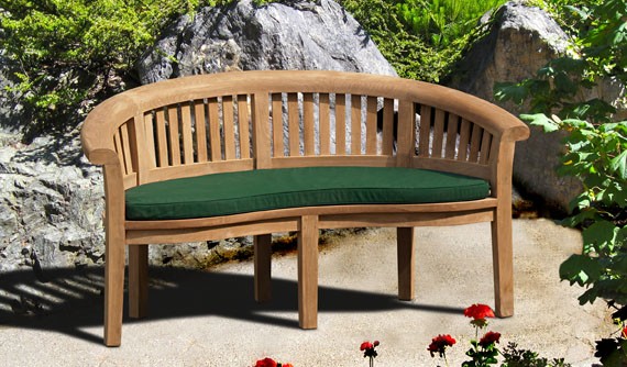 Teak Banana Benches