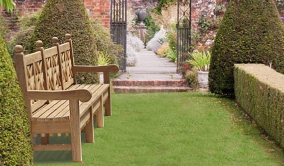 Chiswick Wooden Garden Benches
