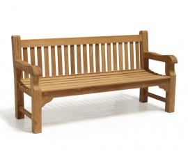 Teak 6ft Garden Benches | 6 Foot Outdoor Benches - Corido