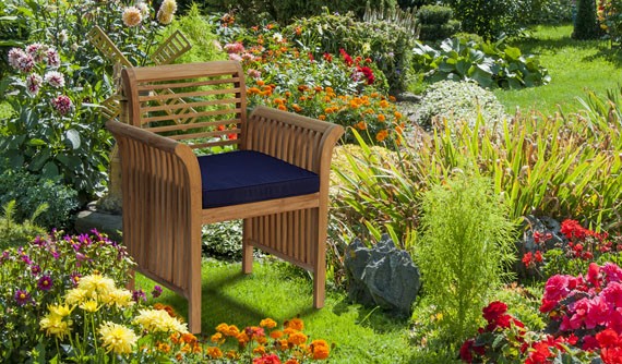 Aero Outdoor Teak Armchair