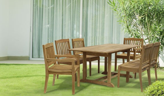 Hilgrove Rectangular Teak Dining Sets