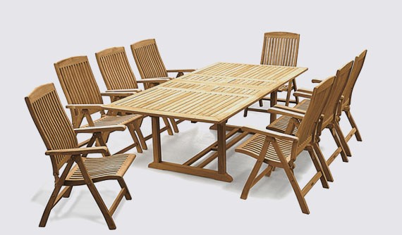 Dorchester Rectangular Teak Dining Sets