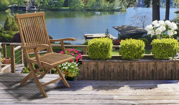 Teak Folding Garden Chairs