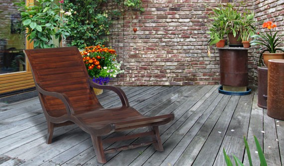 Capri Reclaimed Teak Loungers