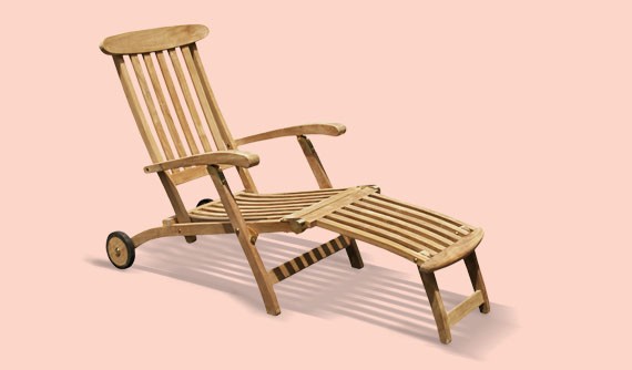 Teak Garden Loungers