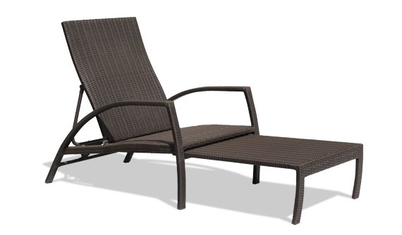 Wicker Garden Sun Loungers
