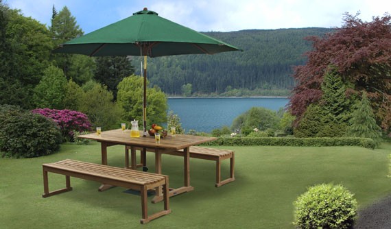 Fixed Hardwood Dining Table Sets