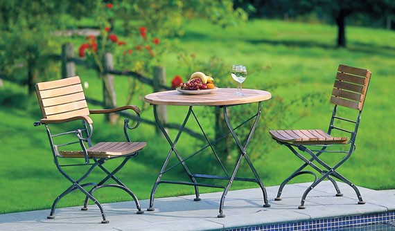 2 Seater Teak Patio Dining Sets