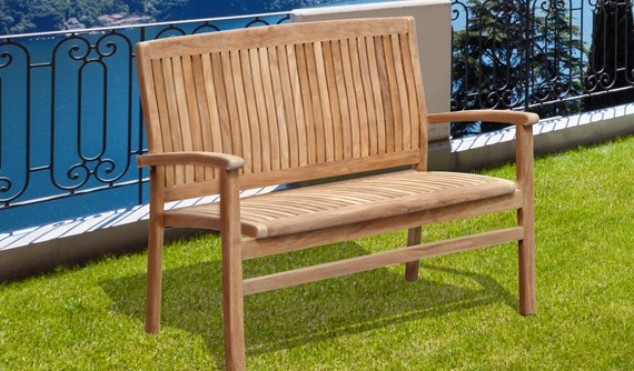 Bali Teak Garden Benches