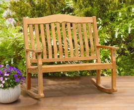 Garden Rocking Benches