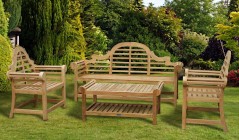 Teak Lutyens-Style Dining Sets