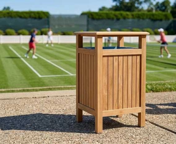 Wooden Litter Bins