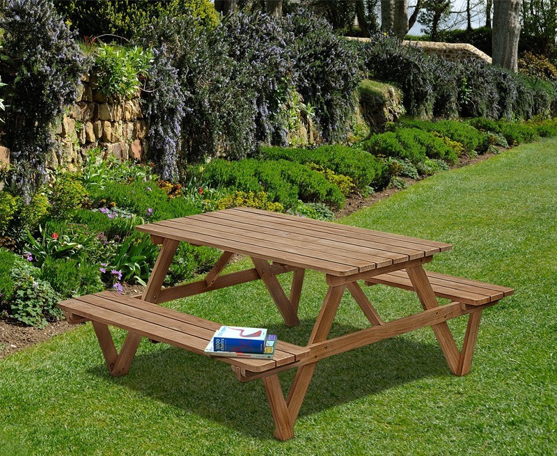 5ft Teak Picnic Bench