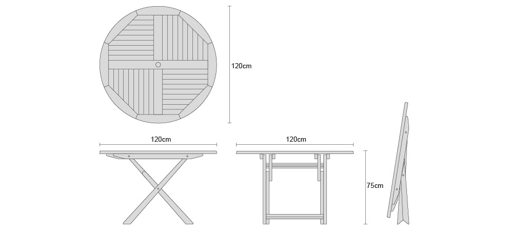 folding table