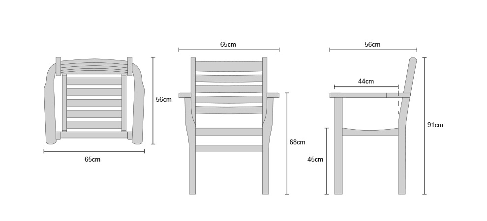 “LT113-Yale-Chair-Dimensions"