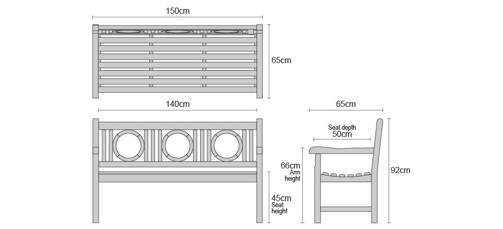 flat packed bench