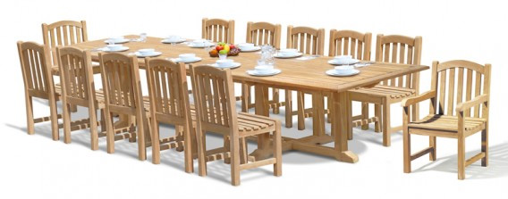 Big Family? Not a Problem With Our Extending Garden Tables